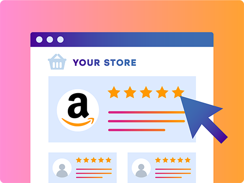 embed amazon feedback