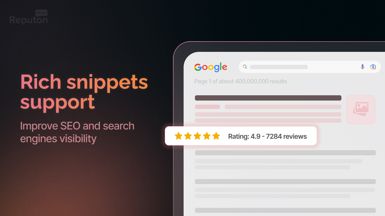 Amazon reviews rich snippets appearing in Google search results