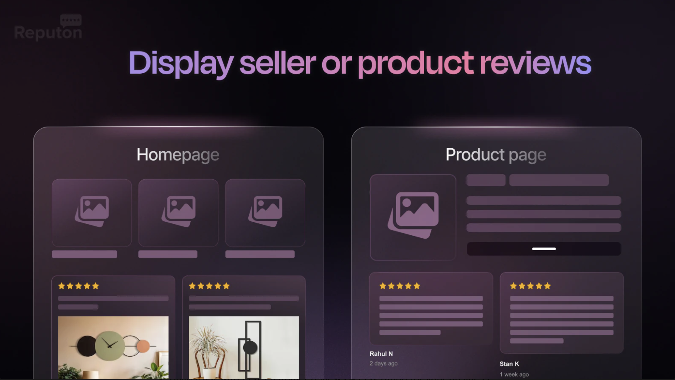 Show Etsy seller reviews in Shopify