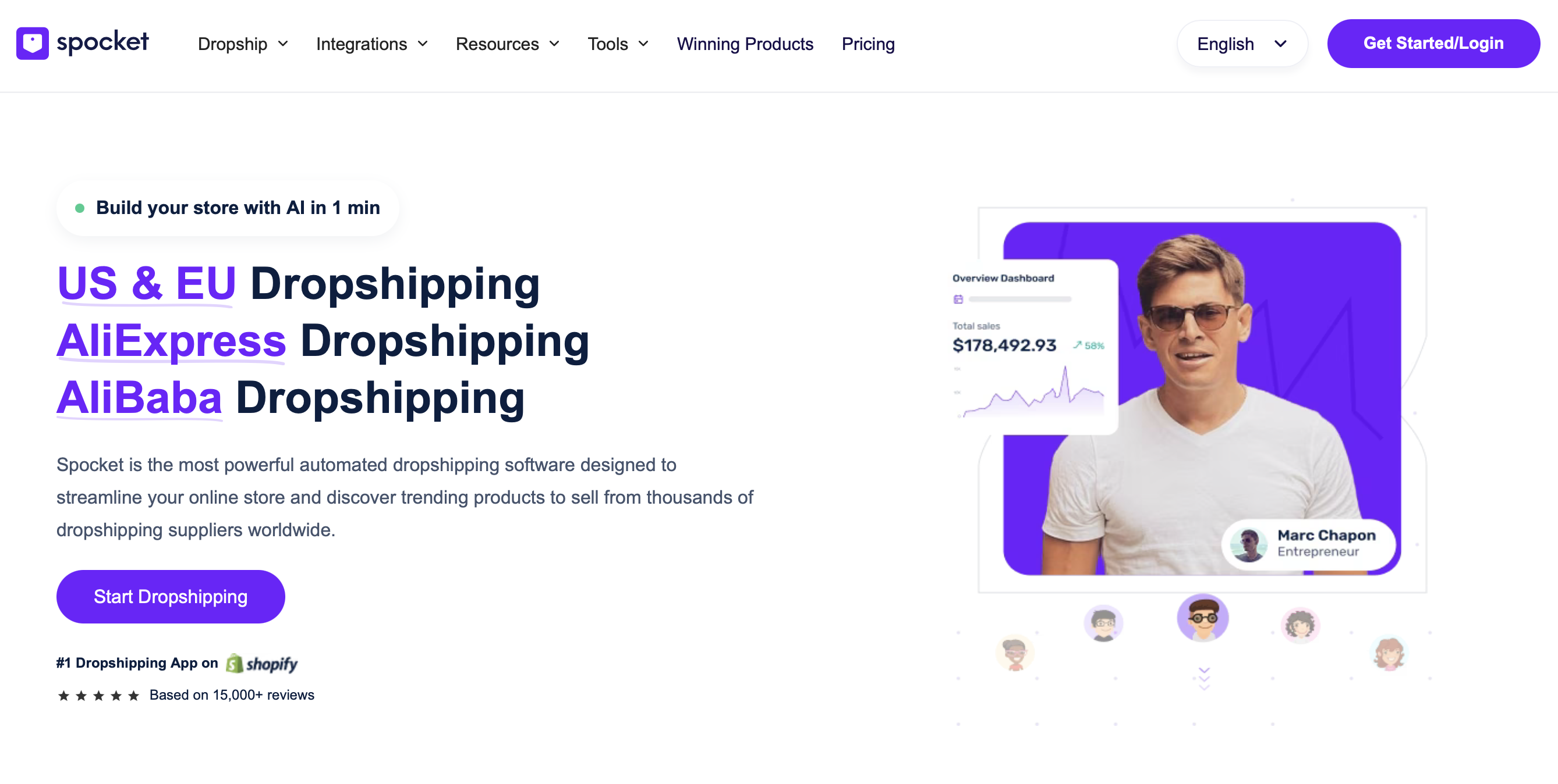 Spocket dropshipping