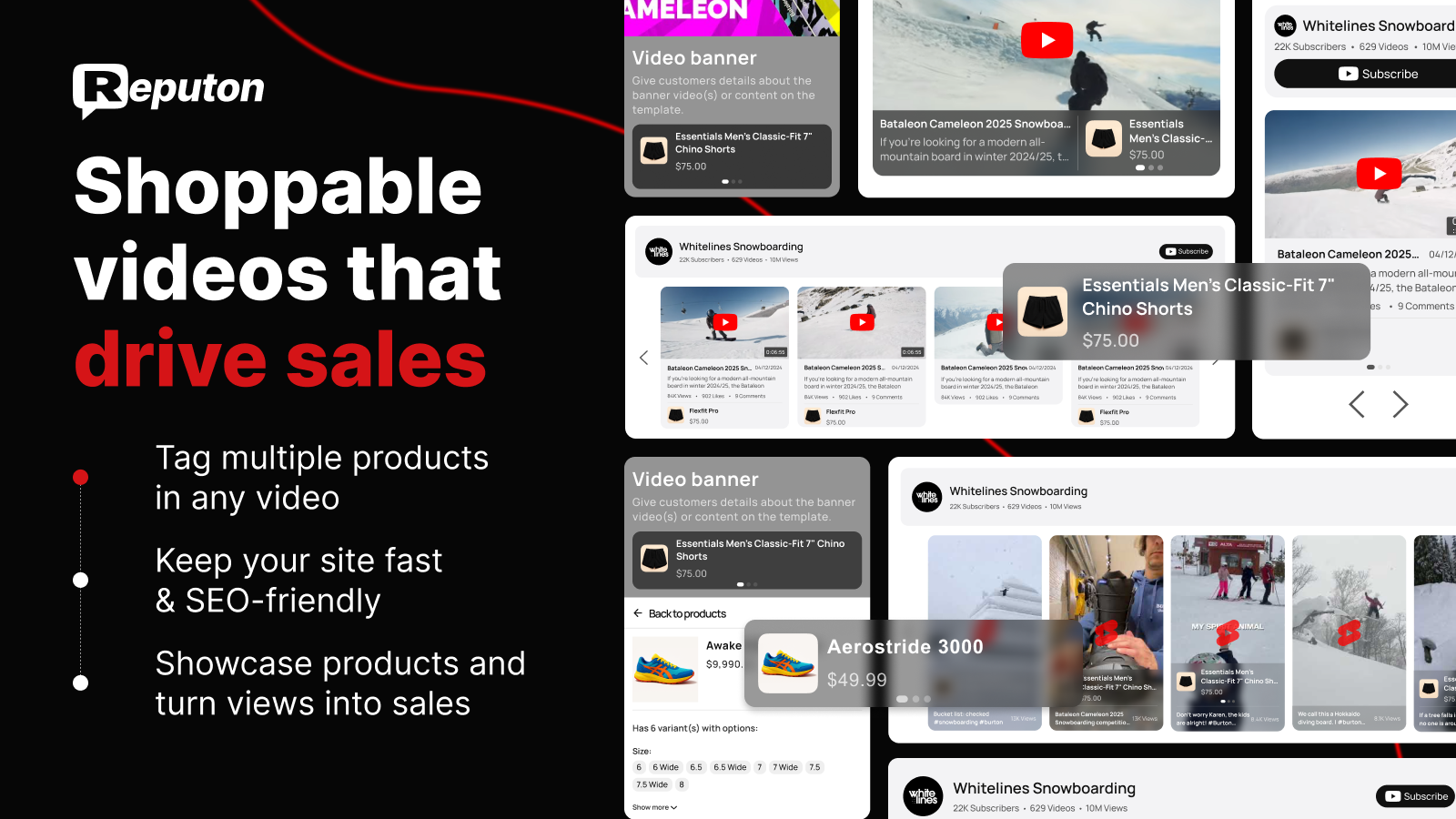 YouTube shoppable videos on Shopify