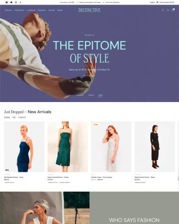 reviews Distinctive by Fuel Themes for shopify