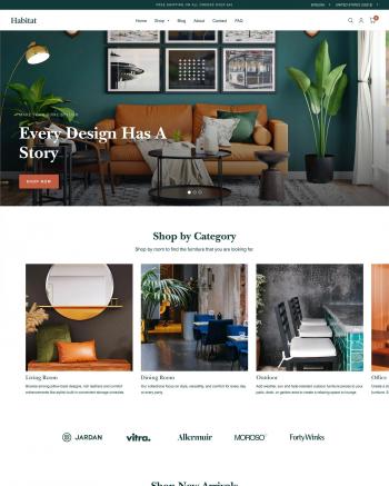 reviews Habitat by Fuel Themes for shopify