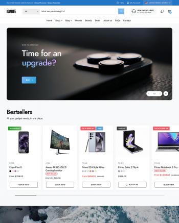 reviews Ignite by Benchmark Themes for shopify