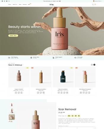 reviews Iris by Mana Themes for shopify